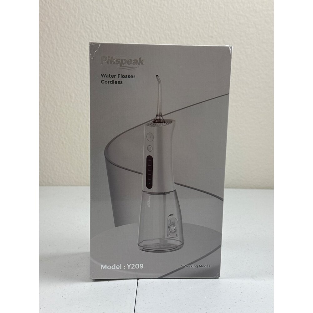 Pikspeak Cordless Water Flosser Y209 - 300mL Tank 5 Modes 360° Nozzle